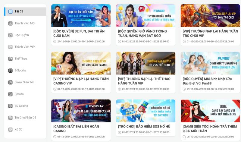 FUN88 Karmup – Link Vào Fun 88 – Fun88 App【2025】✔️ Mobile 24 Chương trình khuyến mãi và sự kiện hấp dẫn